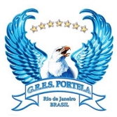 logo escola de samba portela