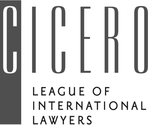 logotipo cicero liga de advogados