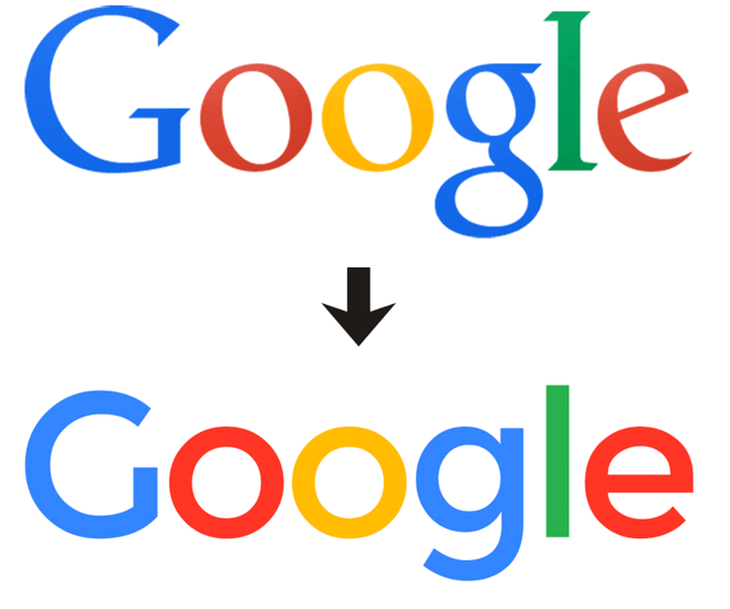 atualização do logotipo do Google