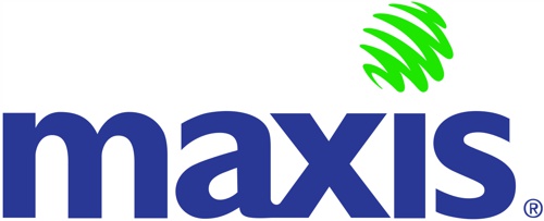 logomarca maxis telecom celular