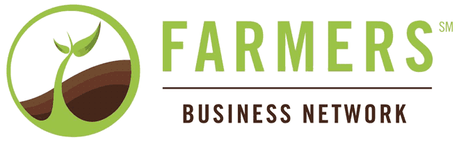 logomarca rede fazendeiros de negocios agronegocio