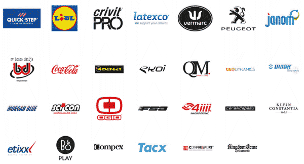 logomarcas parceiros patrocinadores quick step floors cycling team