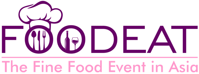 logotipo evento alimentação bebidas expo