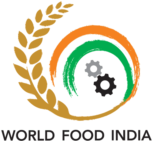 logotipo indústria alimentação restaurante feira