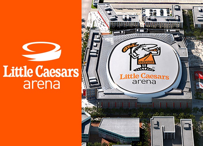 logotipo Little Caesars Arena