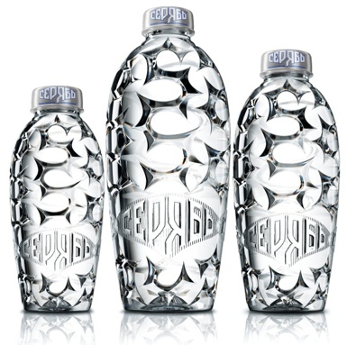 modelo garrafa agua mineral russa