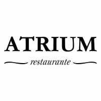 logo restaurante atrium download vetorizado